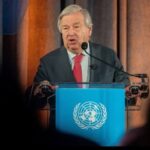 Guterres fala em “crise moral” e reforça apelo internacional por ajuda efetiva à população palestina, onde 900 mil crianças passam fome