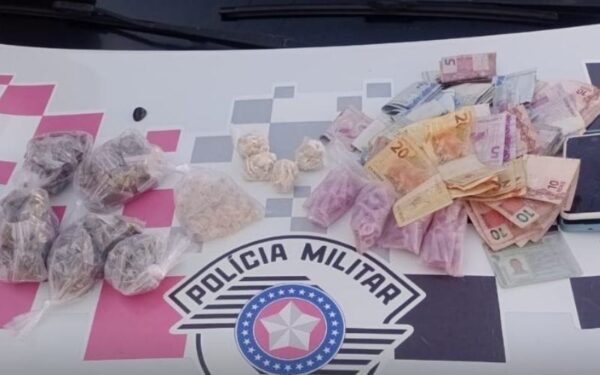 Polícia faz apreensão em Lorena