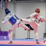 Erick Fernandes, de São José dos Campos, conquistou a medalha de bronze para o taekwondo do Brasil em Assunção