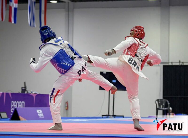 Erick Fernandes, de São José dos Campos, conquistou a medalha de bronze para o taekwondo do Brasil em Assunção