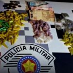 Criminoso é preso por tráfico de drogas em Lorena