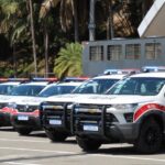 Foram entregues 22 novas viaturas à Polícia Militar para reforçar a segurança em toda a região do Vale do Paraíba, com investimento de R$ 3,3 mi