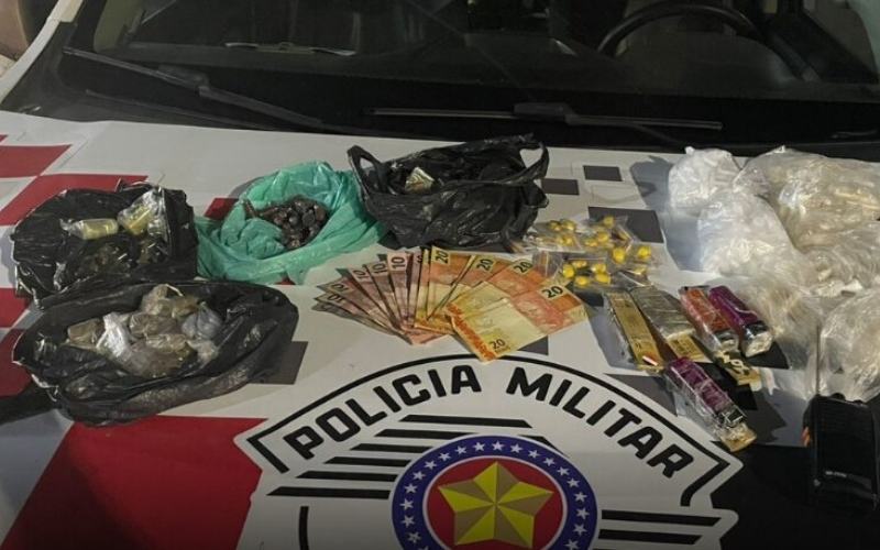 PM prende três por tráfico em Jacareí em dias seguidos