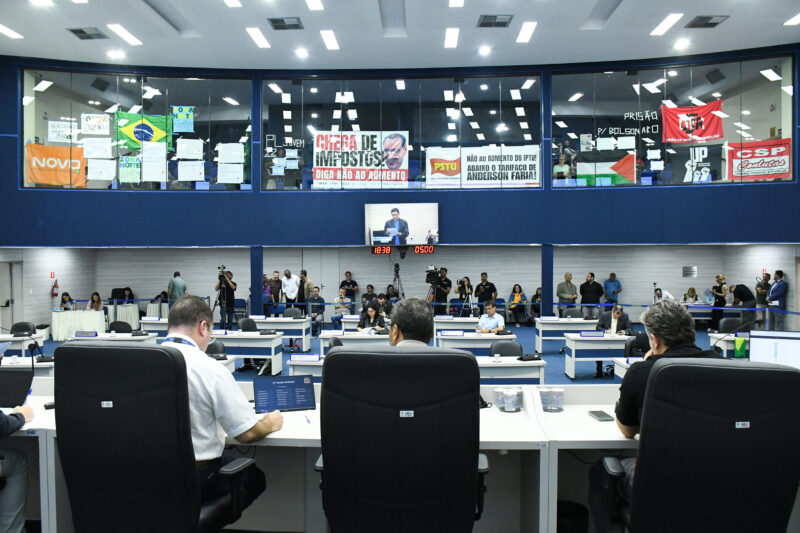 Sessão da Câmara Municipal de São José dos Campos