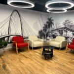 Santander inaugura agência-café dentro da Prefeitura de São José