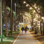 Cidade recebe iluminação especial de Natal