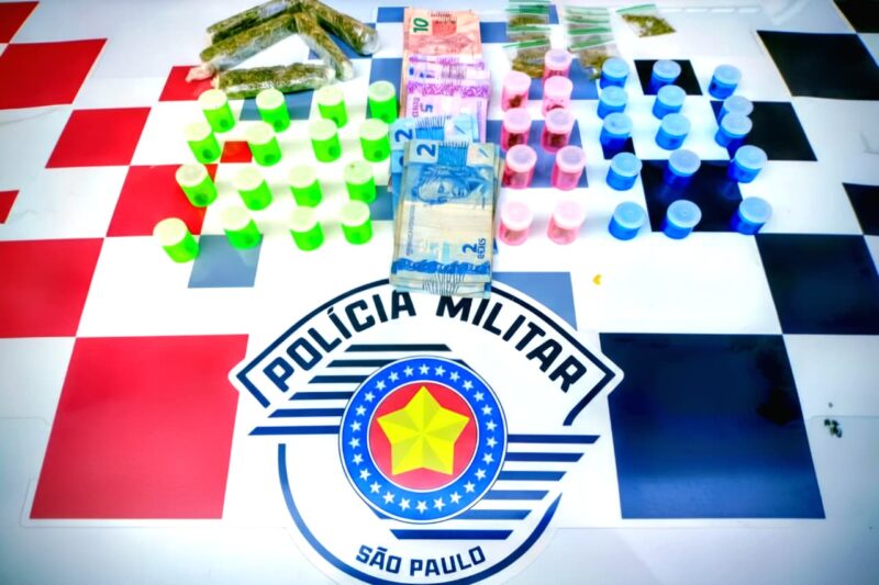 Dois são detidos por tráfico de drogas na zona sul de São José dos Campos