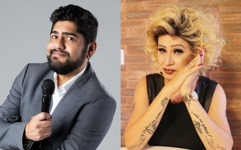 Luiz França e Nanny People dividem o palco em noite de stand-up em São José