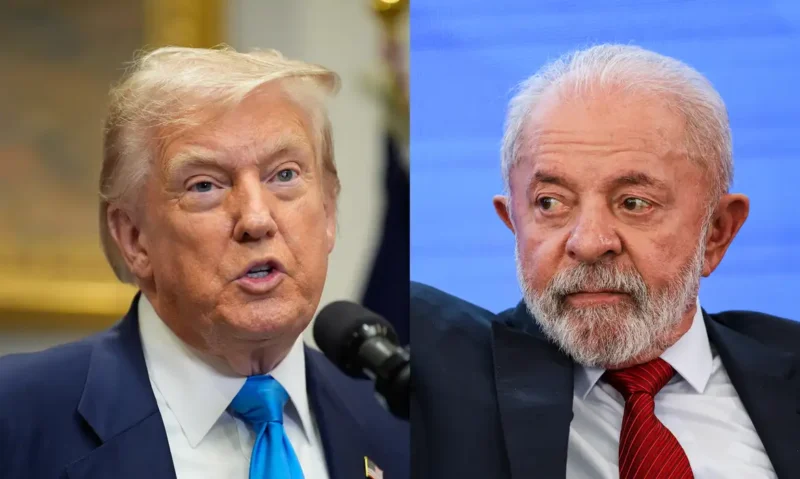 Lula e Trump trocam telefonema