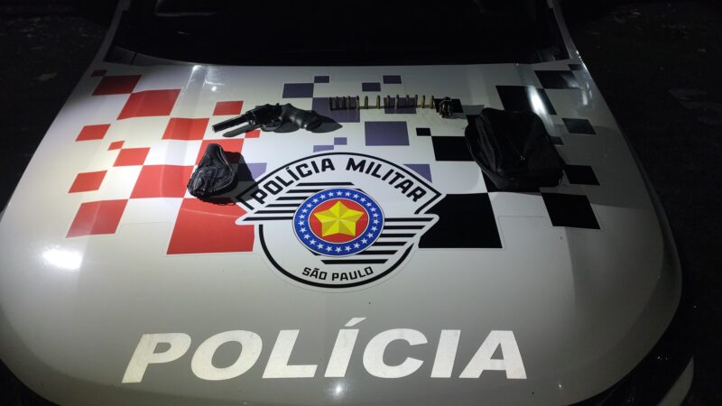 Polícia Militar prende homem por porte ilegal de arma em São José dos Campos