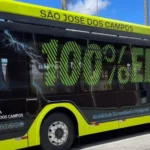 Primeiros ônibus elétricos chegam a São José e marcam início da frota de 400 veículos