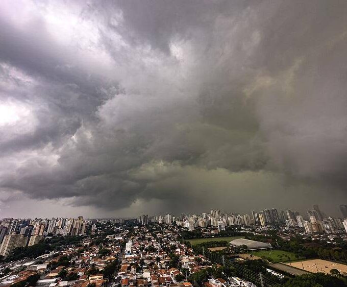 Tempestade em São José dos Campos