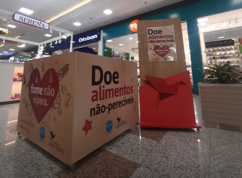 Campanhas de Natal mobilizam arrecadação de alimentos e brinquedos em São José