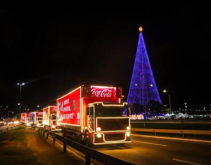 Caravana de Natal da Coca-Cola passará em São José na quinta