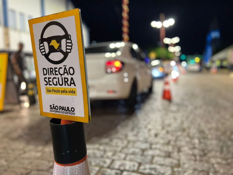 Operação do Detran-SP flagra cinco motoristas em ação contra alcoolemia em São José