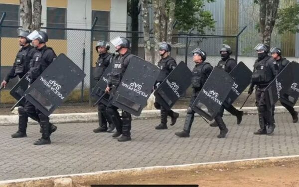 Tremembé: operação no Pemano mobiliza forças de segurança e transfere mais de 60 detentos