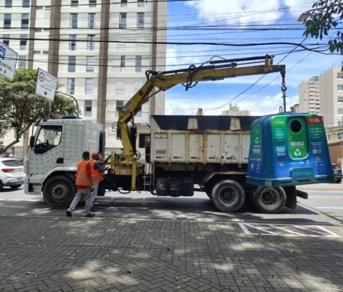 Ecopontos exclusivos para vidro recolhem 2,4 toneladas no primeiro mês em São José