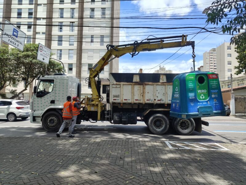 Ecopontos exclusivos para vidro recolhem 2,4 toneladas no primeiro mês em São José