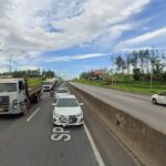 Trecho da Dutra em Pindamonhangaba