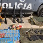 Polícia apreende fuzil, pistolas e grande quantidade de munições em pousada de Caraguatatuba