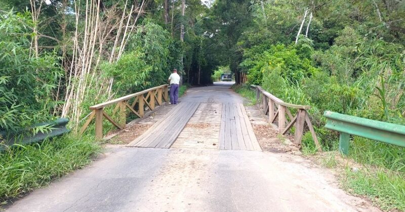 Ponte no Jd. Pernambucano será interditada na próxima semana