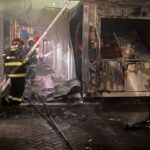 Incêndio no Mercado Municipal de São José dos Campos atinge quatro lojas