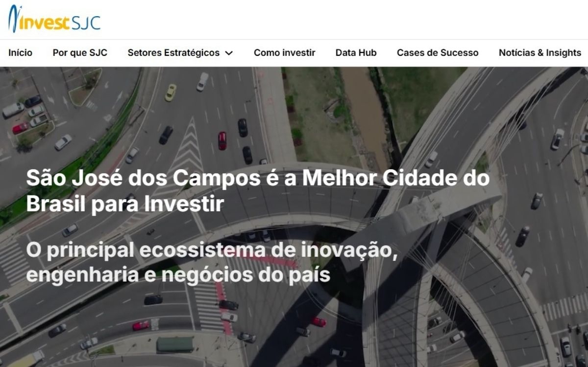 São José dos Campos lança plataforma em dez idiomas para atrair investimentos internacionais e oficializa vitrine de áreas para empresas