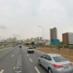 Anel Viário na alça de saída para Zona Sul de São José dos Campos
