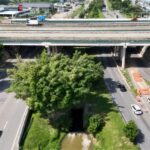 CCR RioSP faz içamento de vigas sobre o Córrego do Vidoca em operações noturnas entre 11 e 16 de maio em São José dos Campos