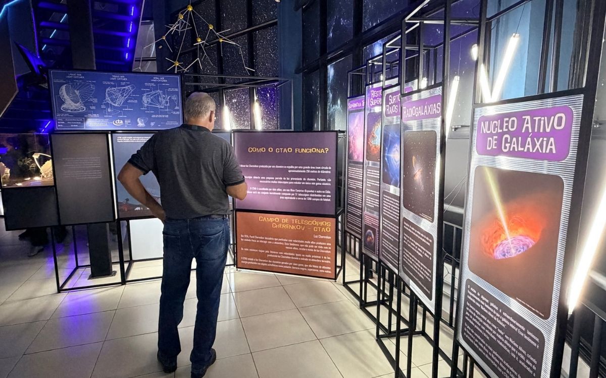 MIC de São José dos Campos inaugura exposição sobre raios cósmicos em parceria com Inpe e USP