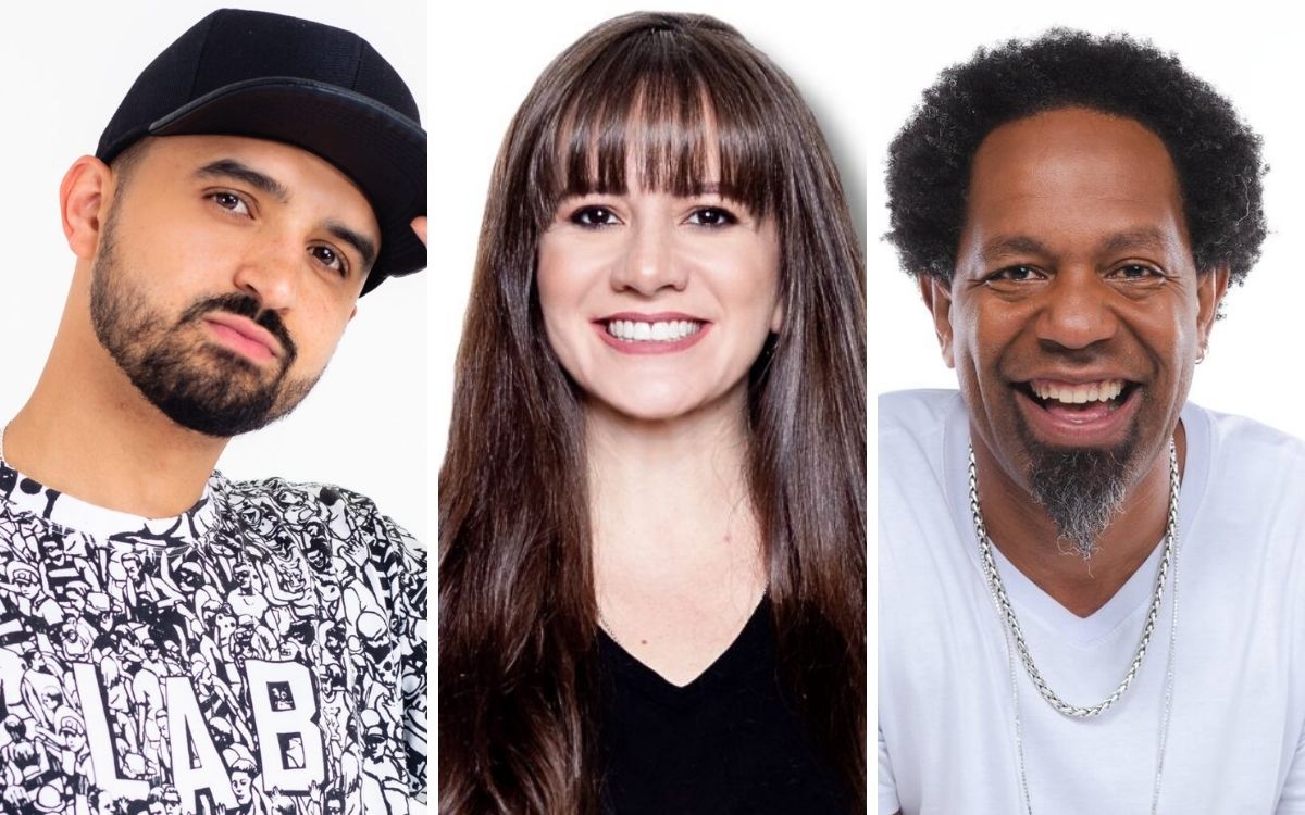 Thiago Ventura, Criss Paiva e Kedny Silva fazem shows de stand-up em São José dos Campos neste fim de semana