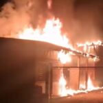 Incêndio atinge Ponto de Entrega Voluntária no bairro Santa Júlia em São José dos Campos