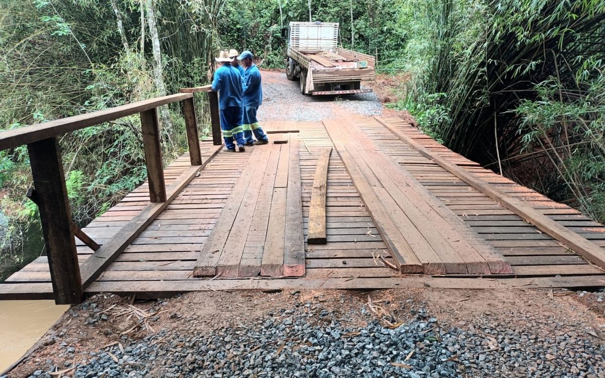 Estrada Juca de Carvalho será interditada de 11 a 13 de agosto para reforma de ponte em São José