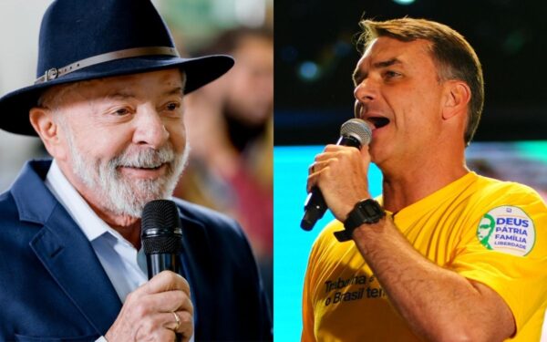 Pesquisa Futura aponta empate técnico entre Lula e Flávio Bolsonaro no segundo turno; petista lidera nos demais cenários