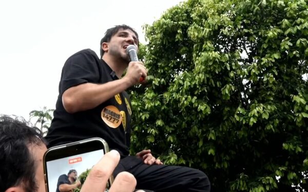 Candidato à Presidência pelo Missão, Renan Santos defende transformar Vale do Paraíba em polo de tecnologia e indústria militar