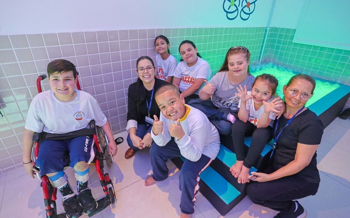Escola do Alto da Ponte recebe a quarta sala sensorial da rede municipal de São José dos Campos