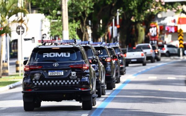 GCM de São José dos Campos recebe nove viaturas para ROMU e Patrulha Rural