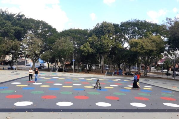 Urbanismo tático transforma praças e áreas verdes em sete pontos de São José dos Campos