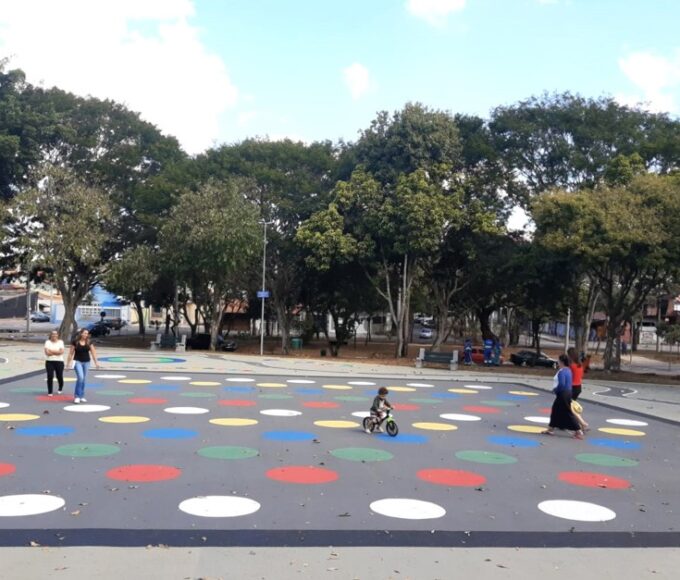 Urbanismo tático transforma praças e áreas verdes em sete pontos de São José dos Campos