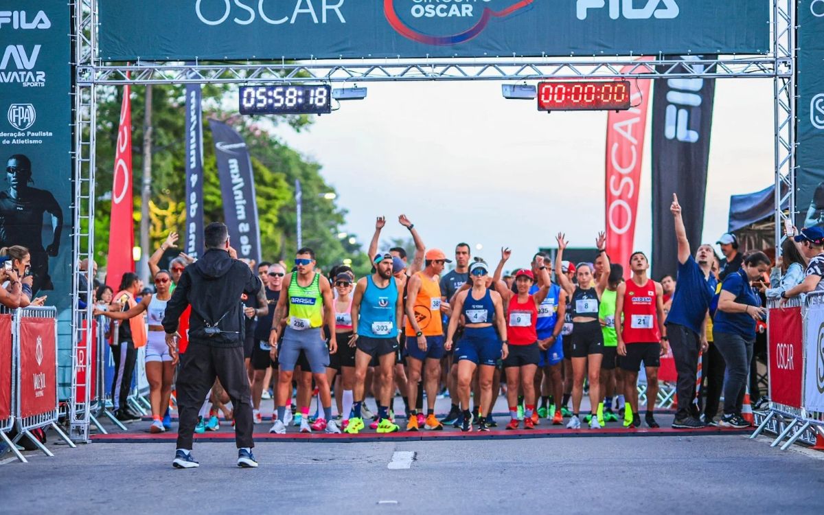 Circuito Oscar FILA tem etapa em 29 de novembro, com provas de 5 km, 10 km e 15 km